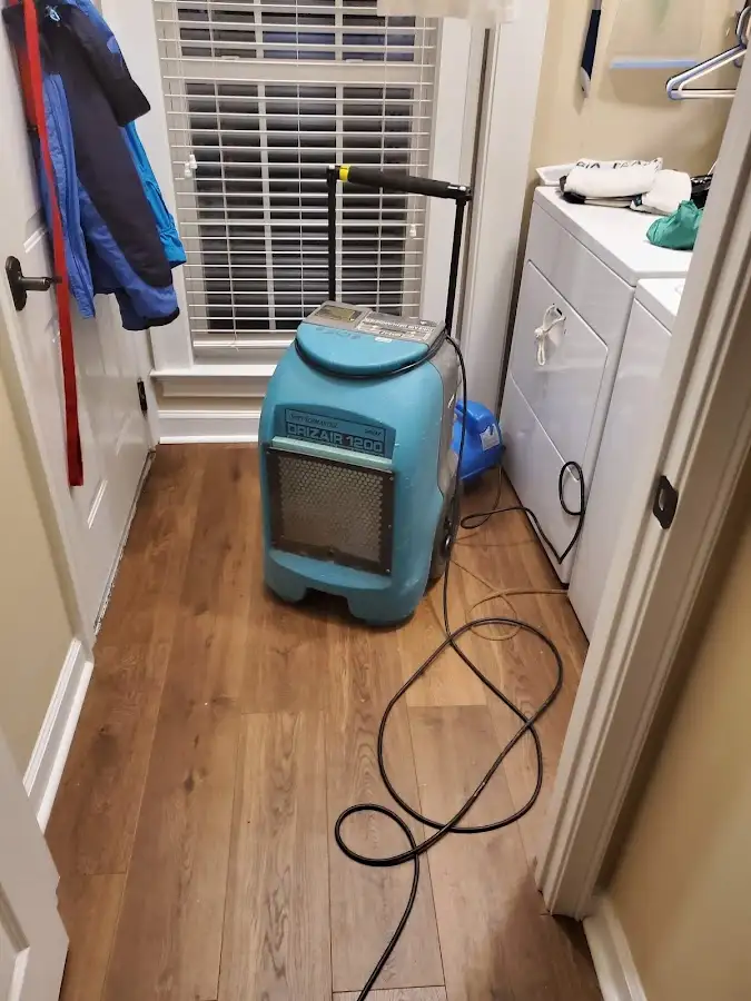 Commercial dehumidifier deployed for Crawl Space Restoration in Cypress Lake