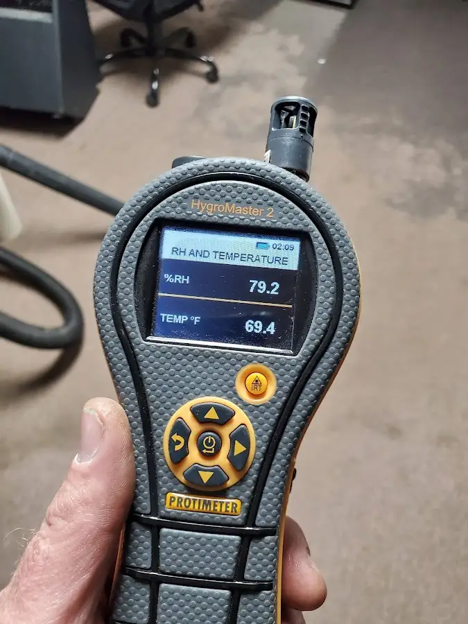 Moisture meter humidity assessment for Fire & Smoke Damage Restoration in Cypress Lake